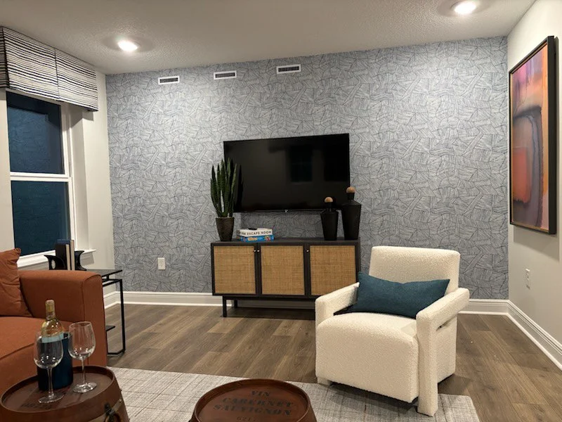 Professional wallpaper project in McMinnville OR