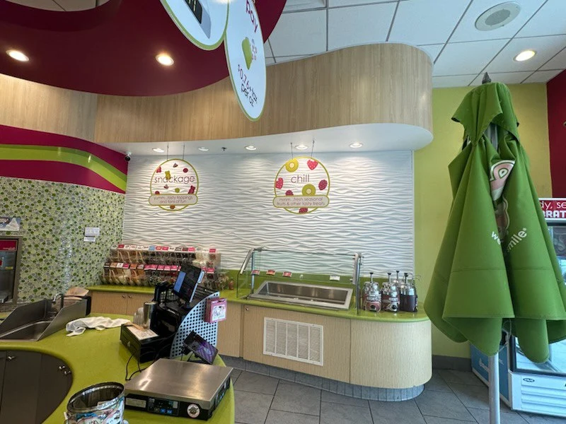 Commercial office wallpaper installation Portland